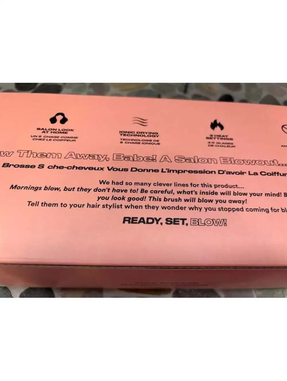 Blow Dryer Brush. NIB Insert Name Here brand
